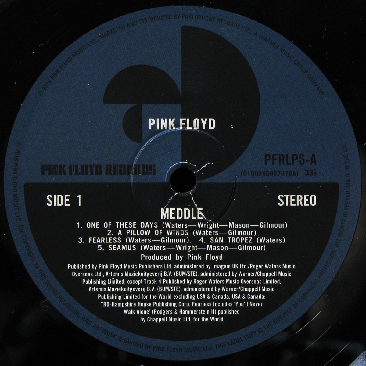 LP Pink Floyd — Meddle фото 3