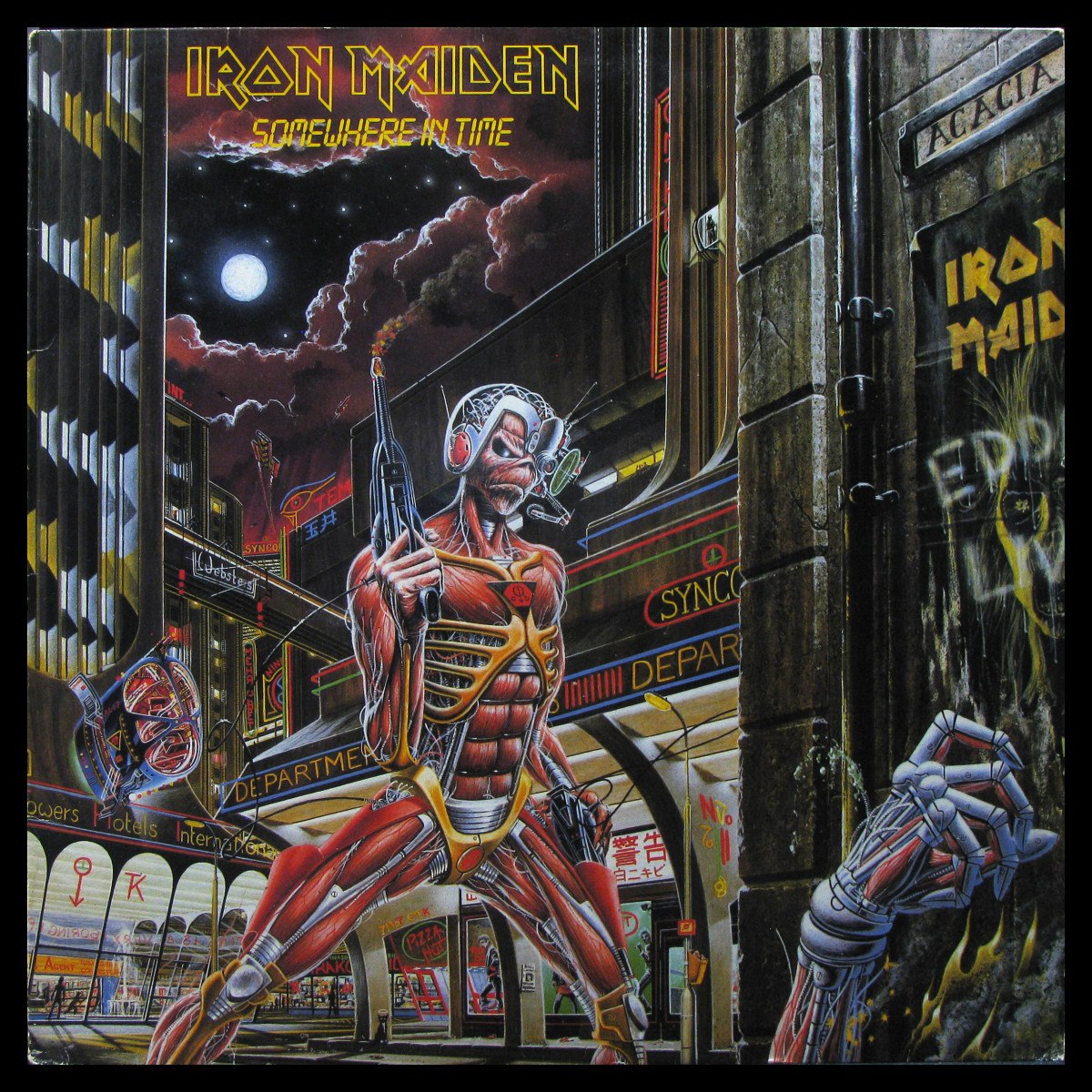 LP Iron Maiden — Somewhere In Time фото