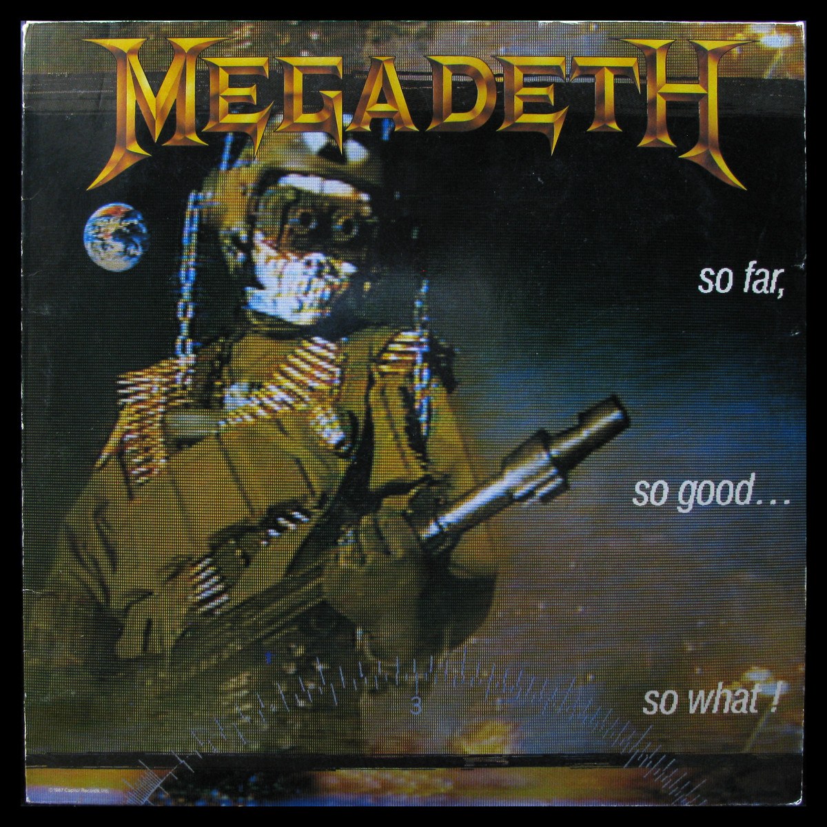 LP Megadeth — So Far, So Good... So What! фото