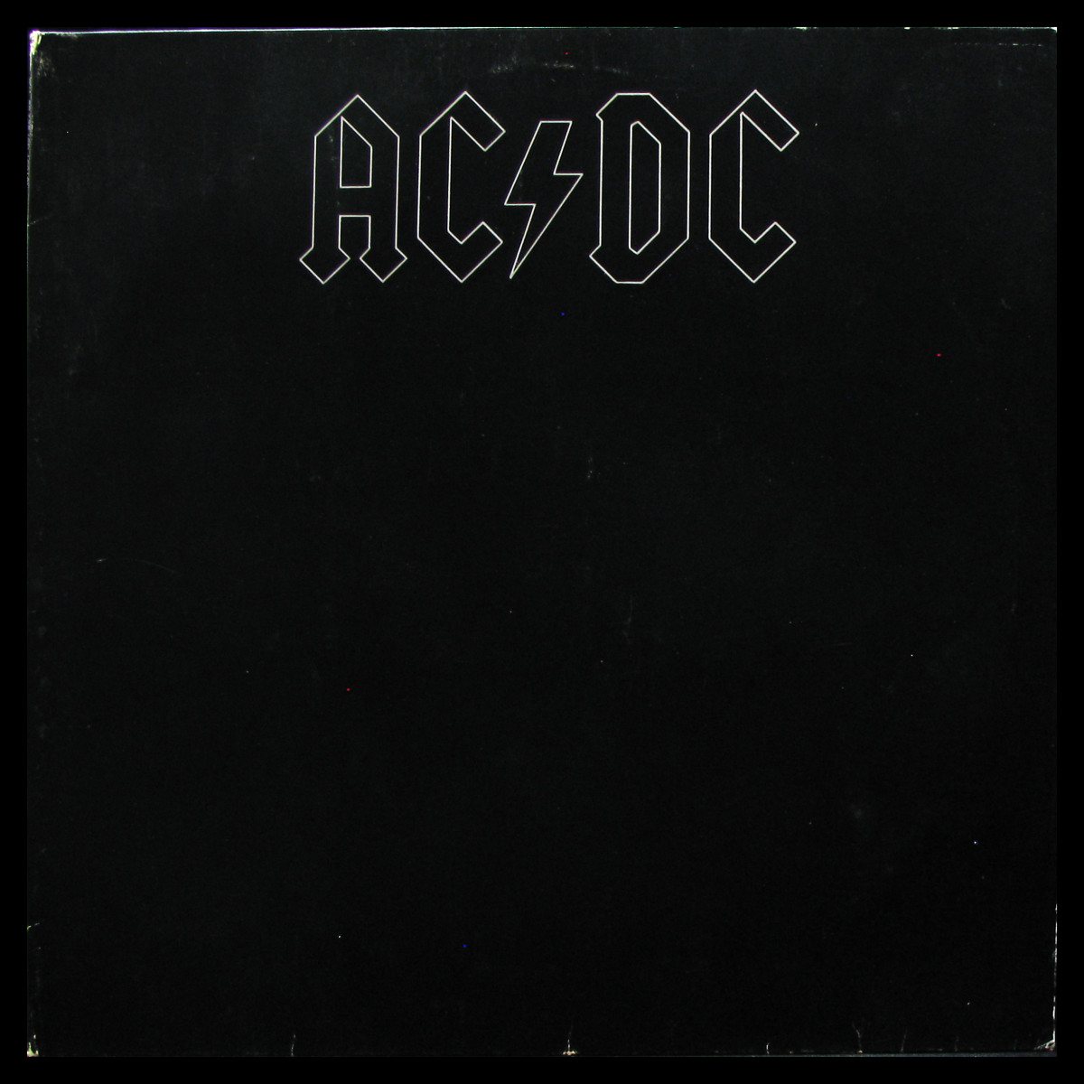 LP AC/DC — Back In Black фото