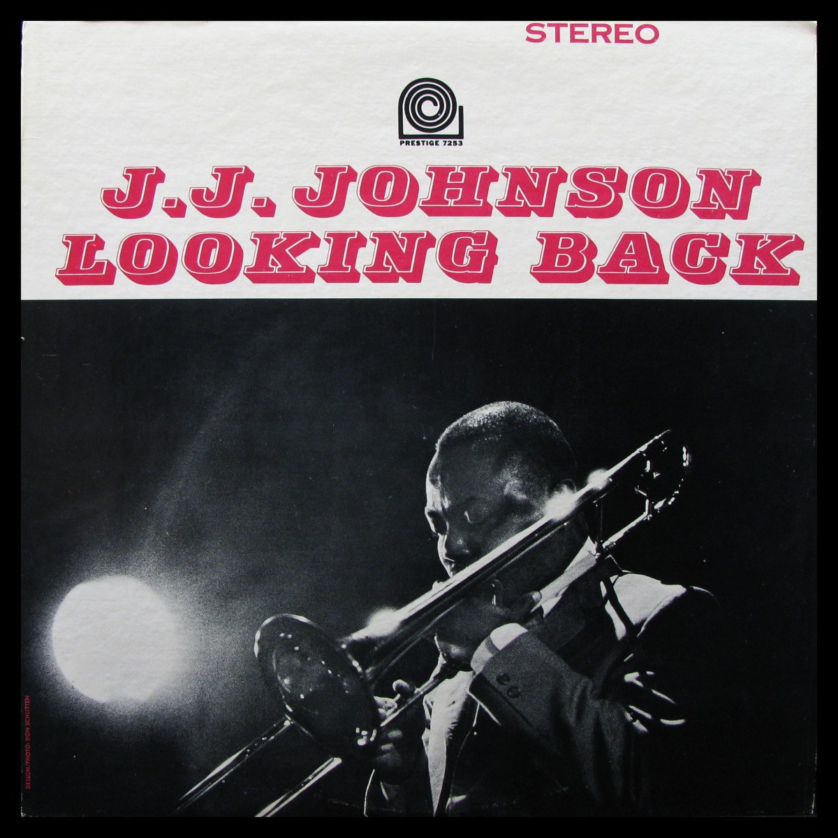 LP J.J. Johnson — Looking Back (mono) фото