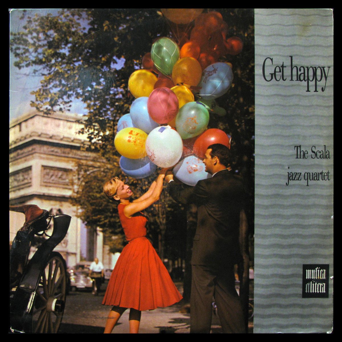 LP Scala Jazz Quartet — Get Happy (mono) фото