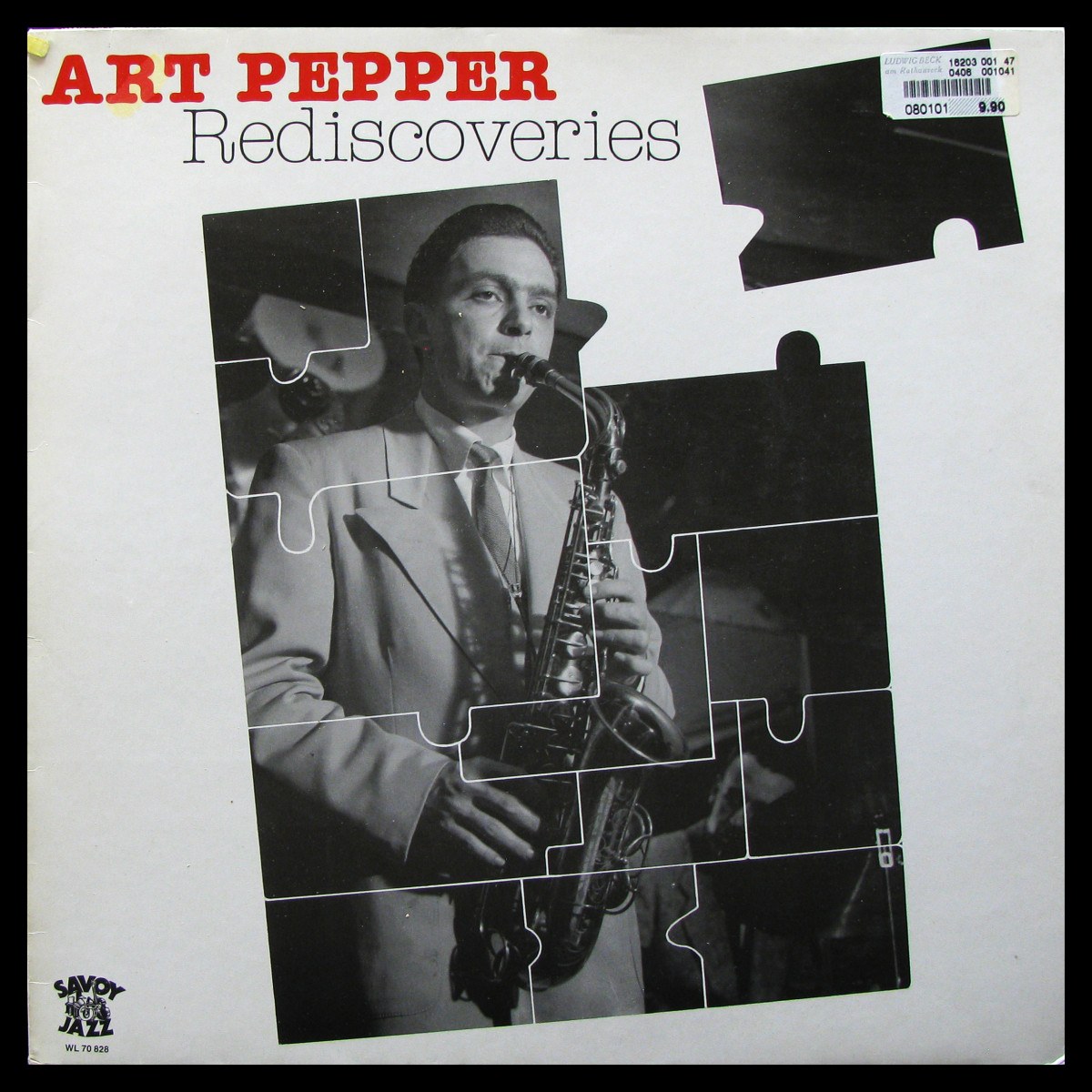 LP Art Pepper — Rediscoveries фото