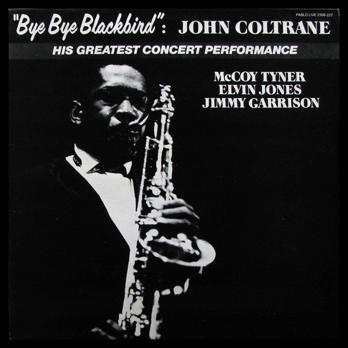 LP John Coltrane — Bye Bye Blackbird фото