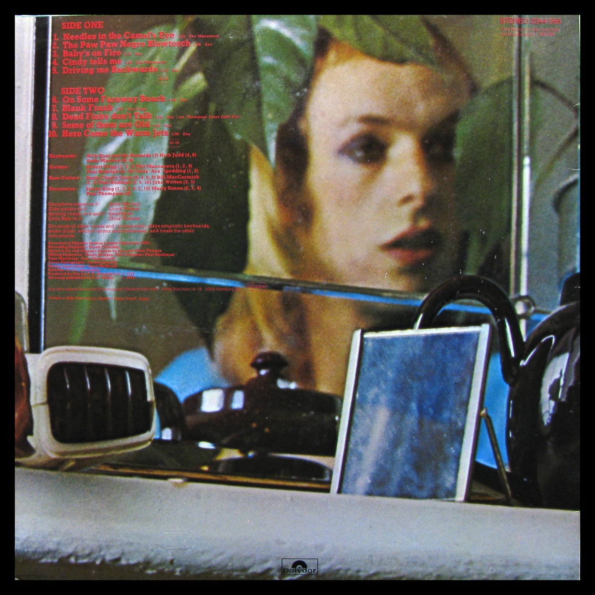 LP Brian Eno — Here Comes The Warm Jets фото 2