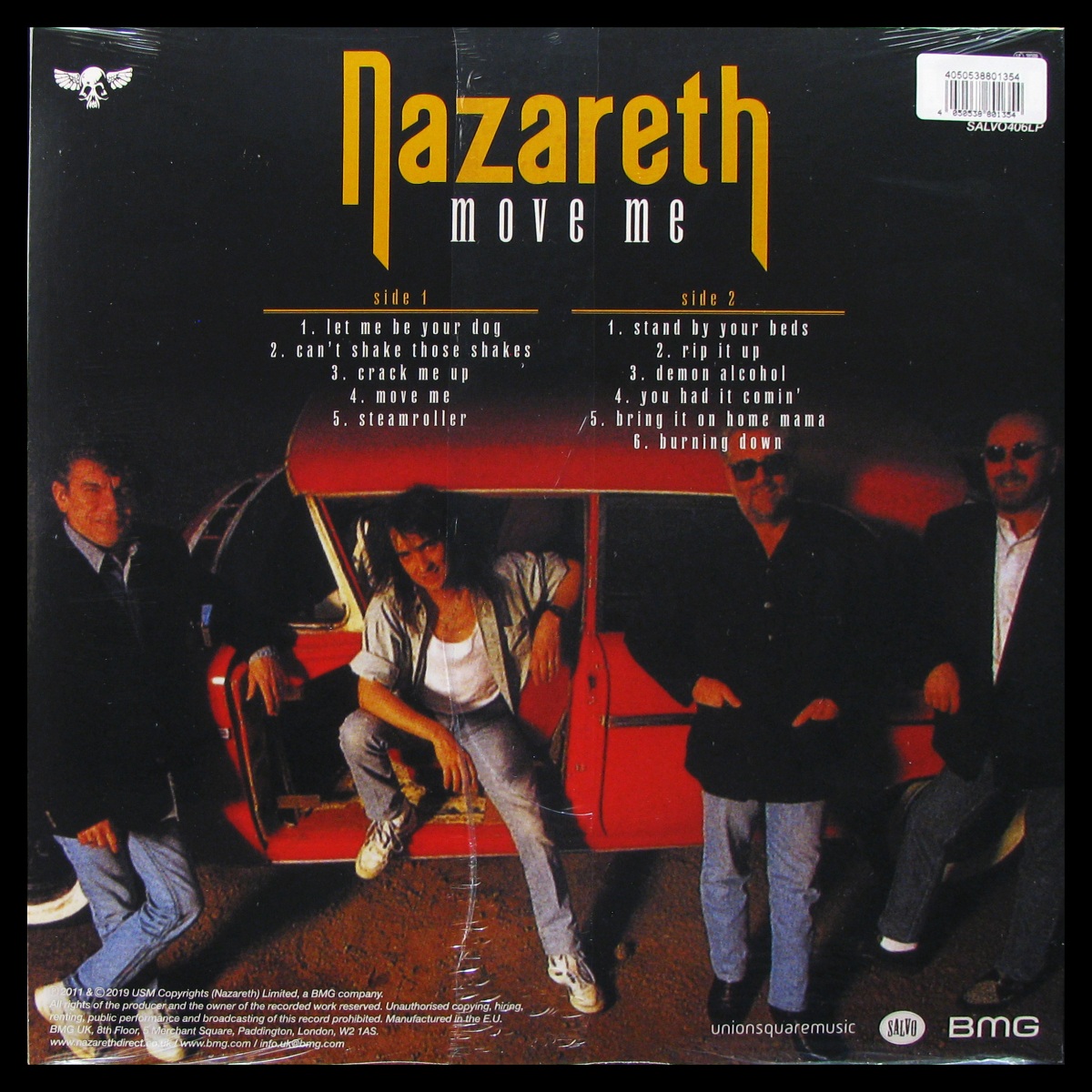 LP Nazareth — Move Me (coloured vinyl) фото 2