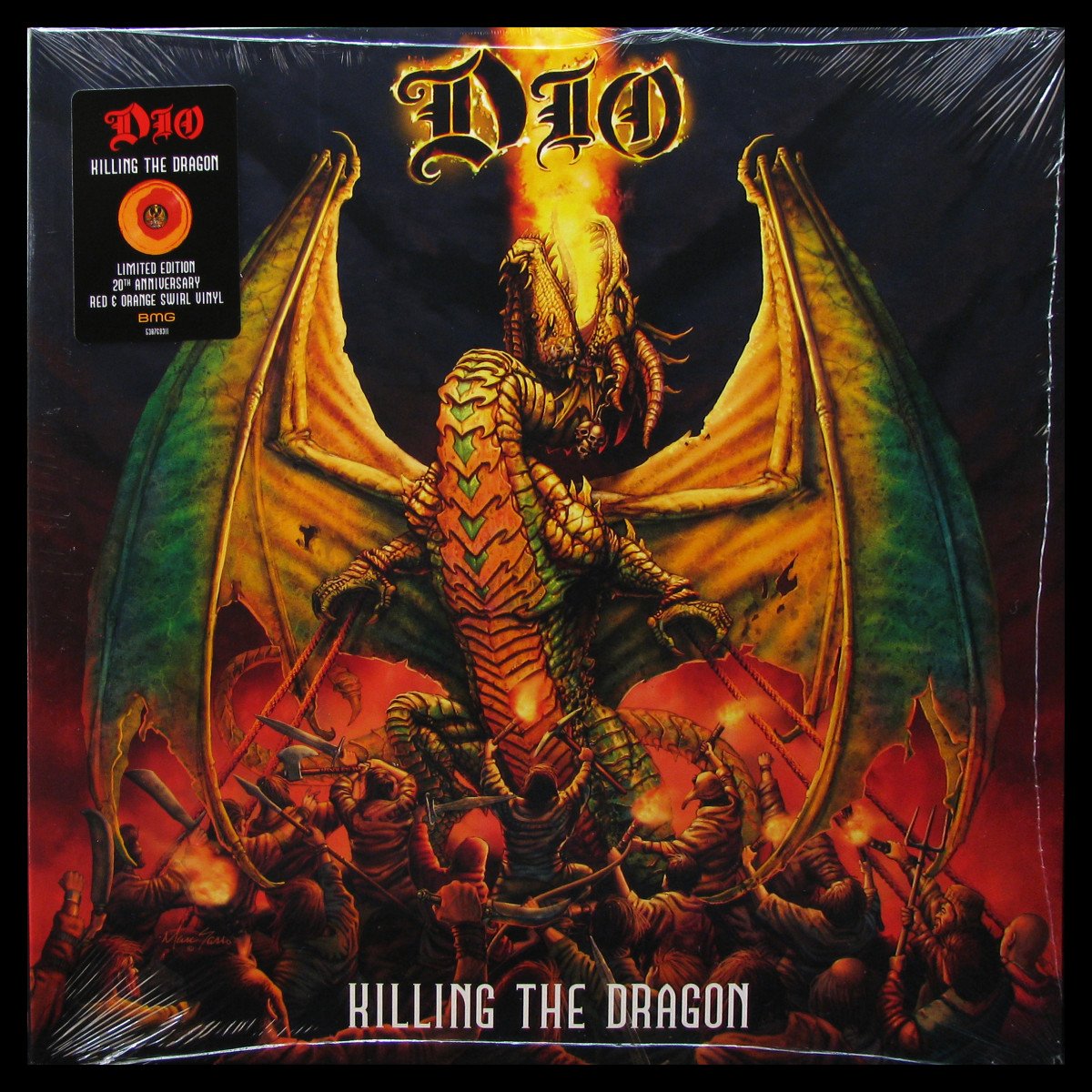 LP Dio — Killing The Dragon (coloured vinyl) фото