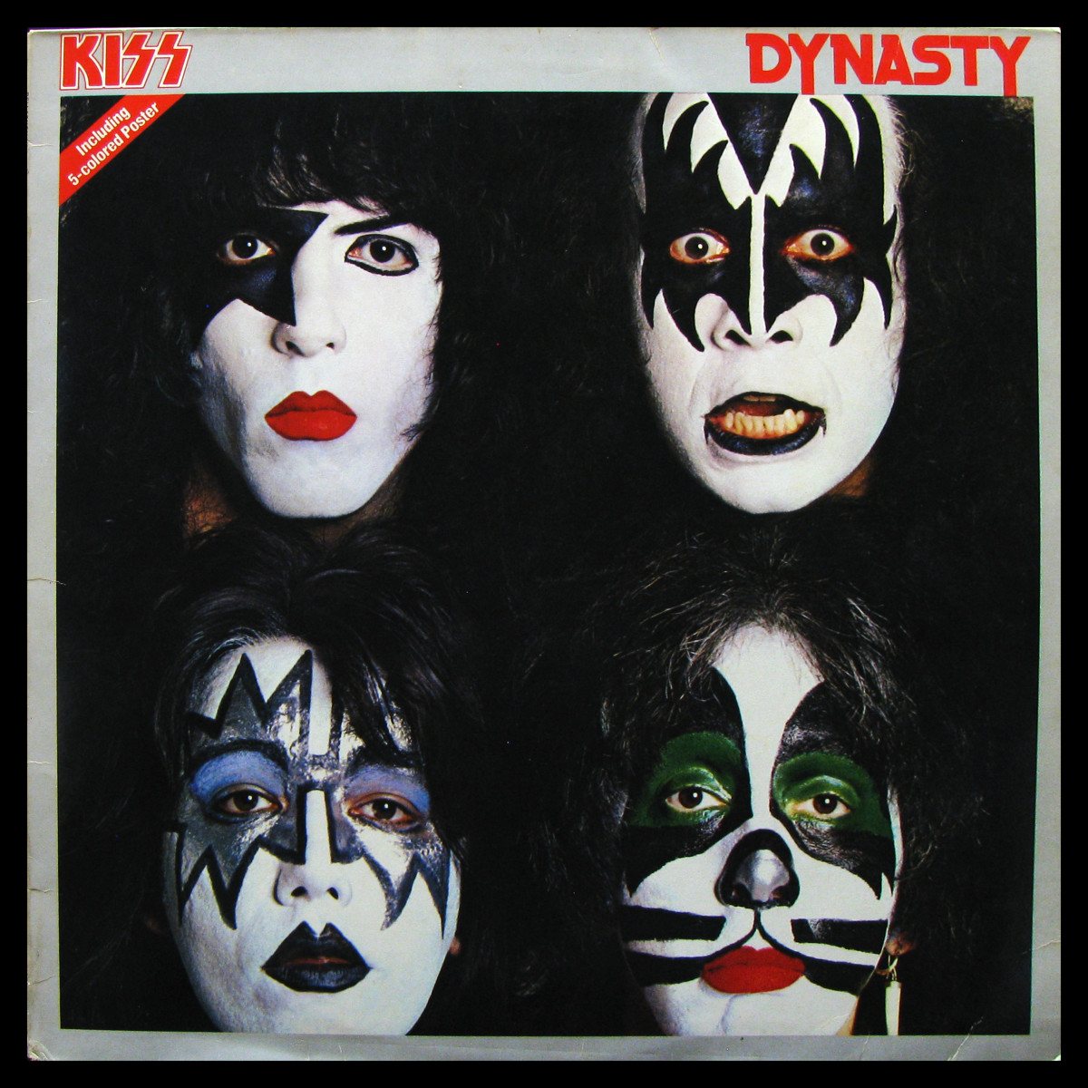 LP Kiss — Dynasty (coloured vinyl, + poster) фото