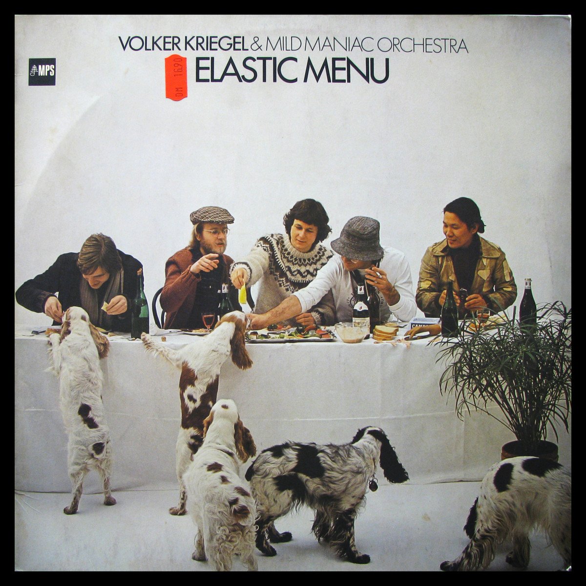 LP Volker Kriegel / Mild Maniac Orchestra — Elastic Menu фото