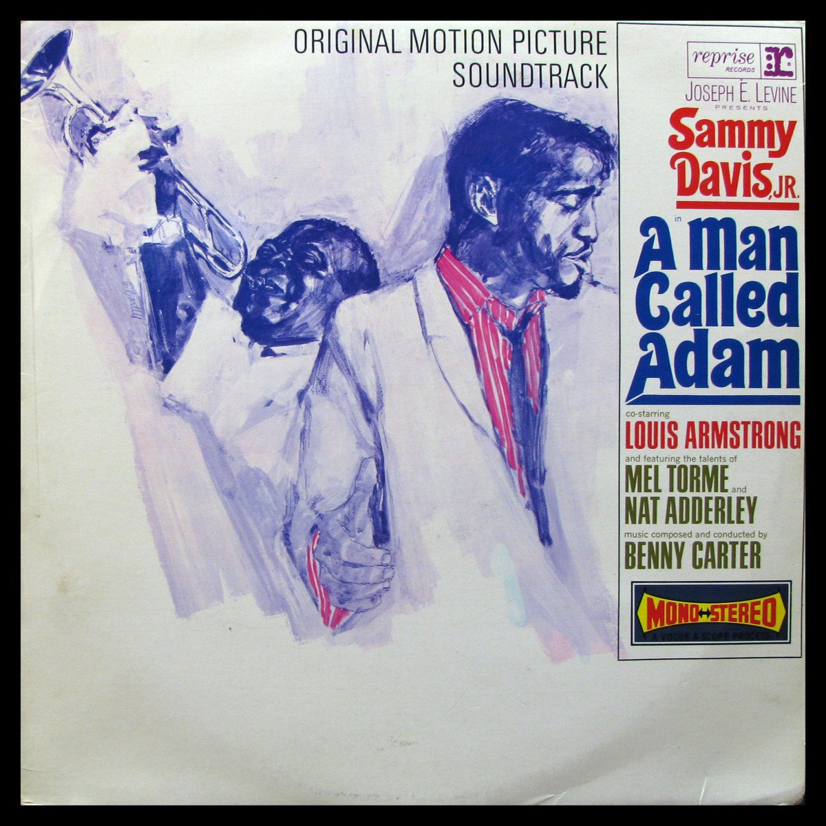 LP Benny Carter / Voices Of Sammy Davis — A Man Called Adam фото