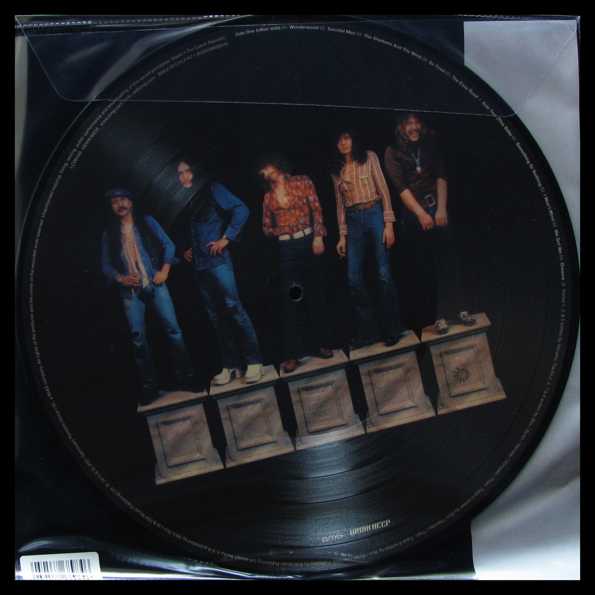 LP Uriah Heep — Wonderworld (picture disc) фото 2