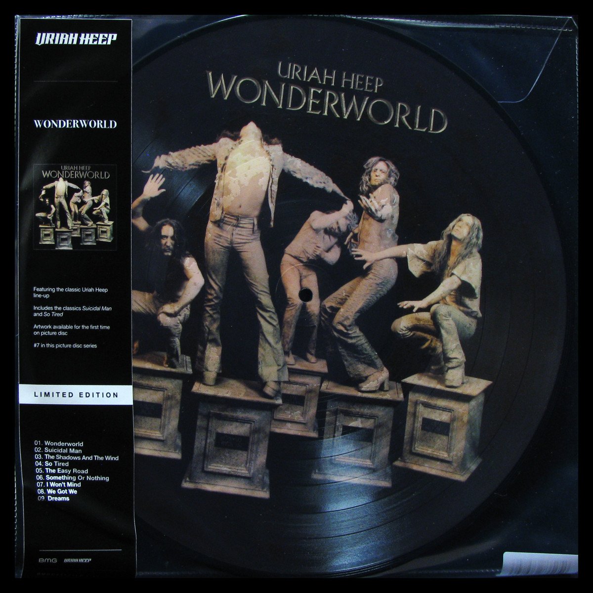 LP Uriah Heep — Wonderworld (picture disc) фото