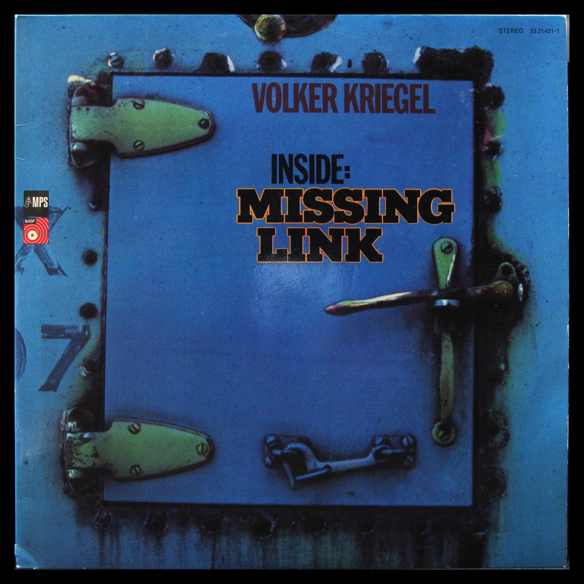 LP Volker Kriegel — Inside: Missing Link (2LP, coverbooklet) фото