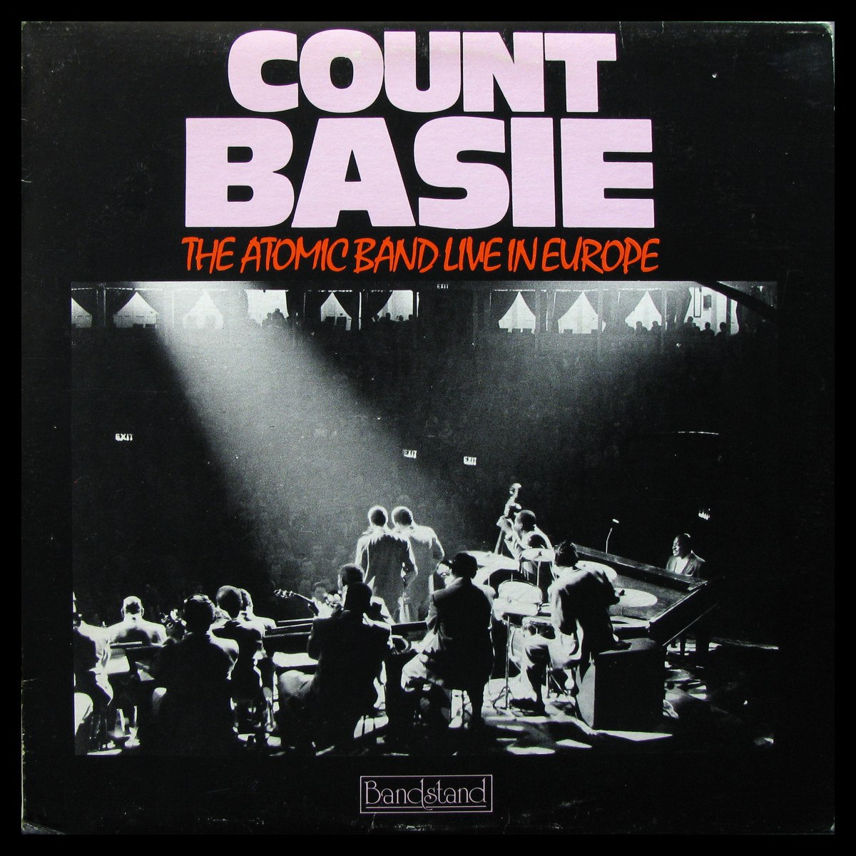 LP Count Basie — Atomic Band Live In Europe (mono) фото