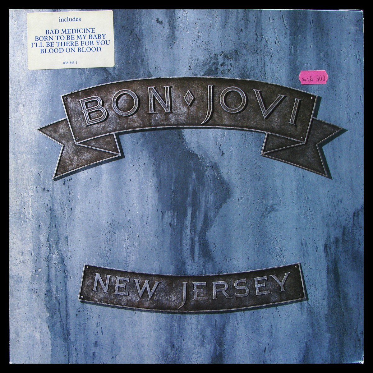 LP Bon Jovi — New Jersey фото