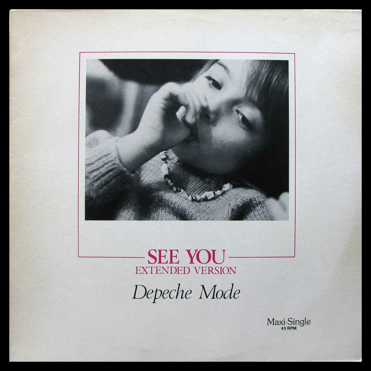 LP Depeche Mode — See You (extended version) (maxi) фото