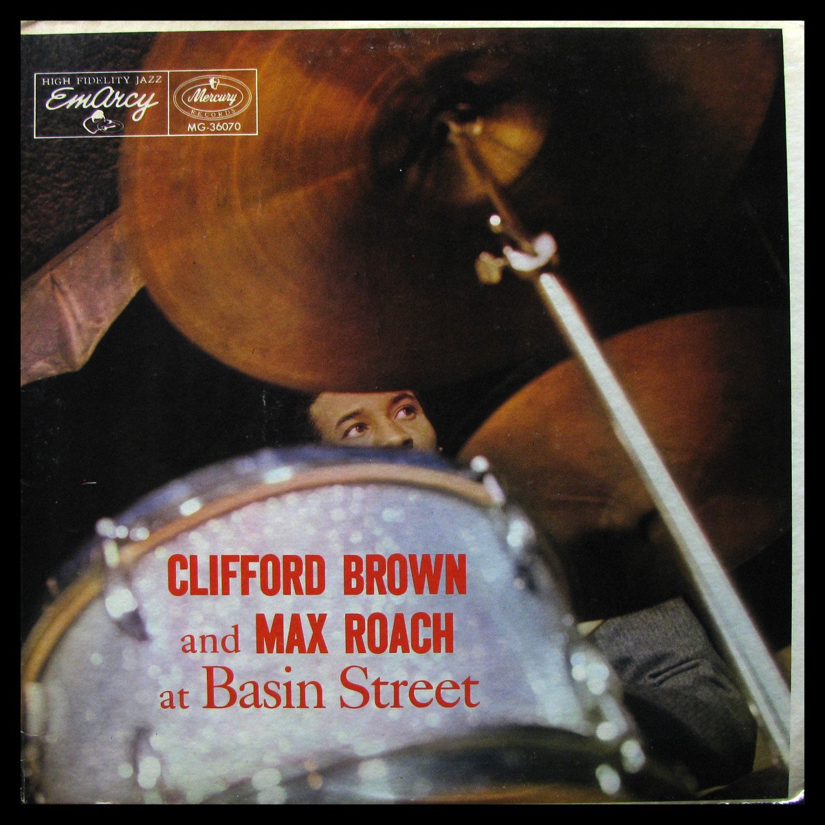 LP Clifford Brown / Max Roach — At Basin Street (mono) фото