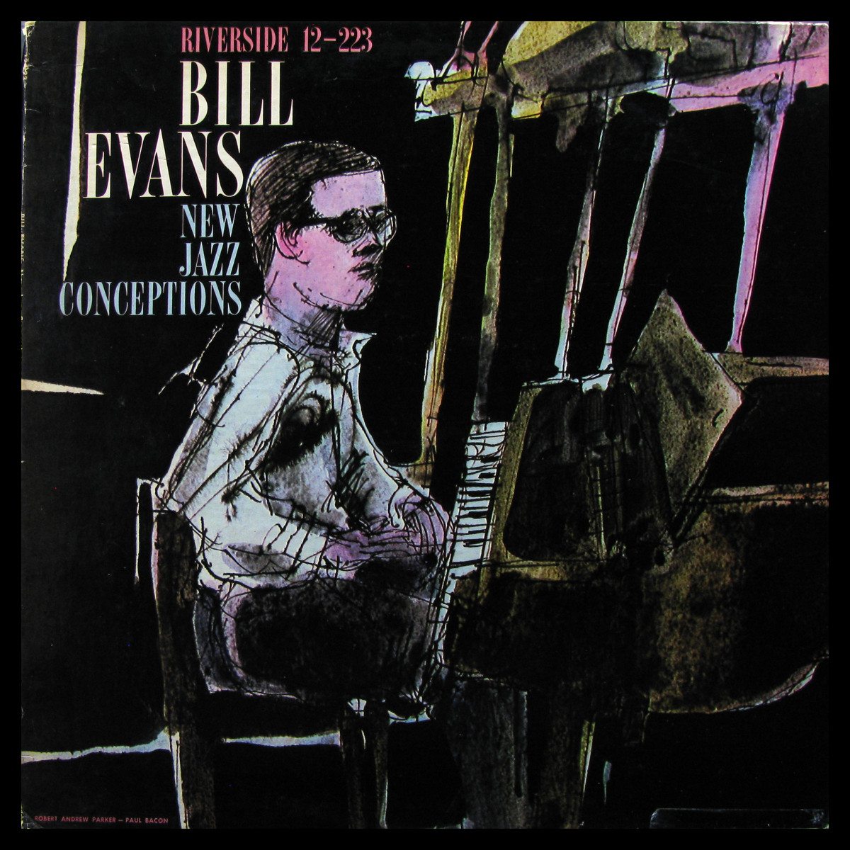 LP Bill Evans — New Jazz Conceptions (mono) фото