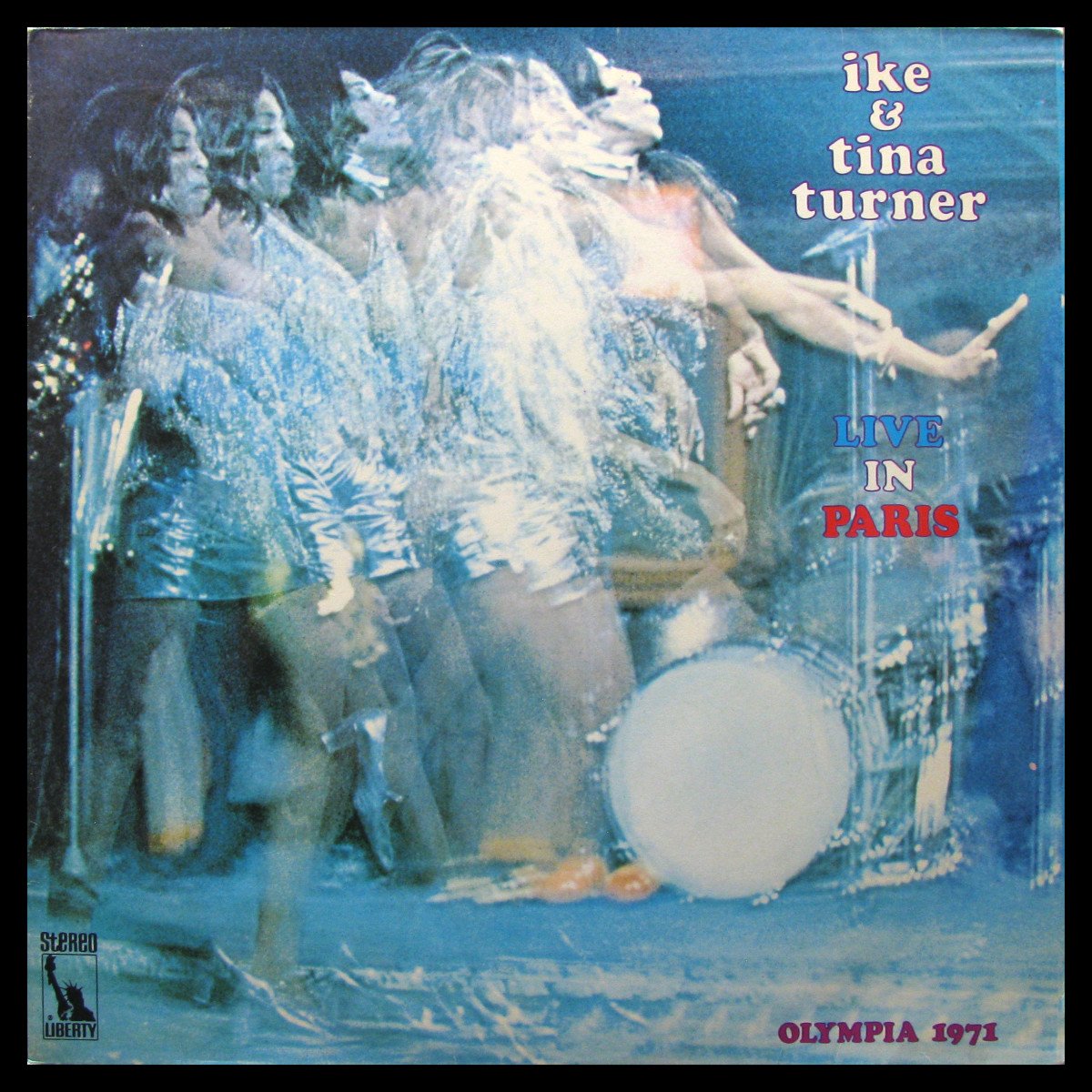 LP Ike & Tina Turner — Live In Paris - Olympia 1971 (2LP) фото