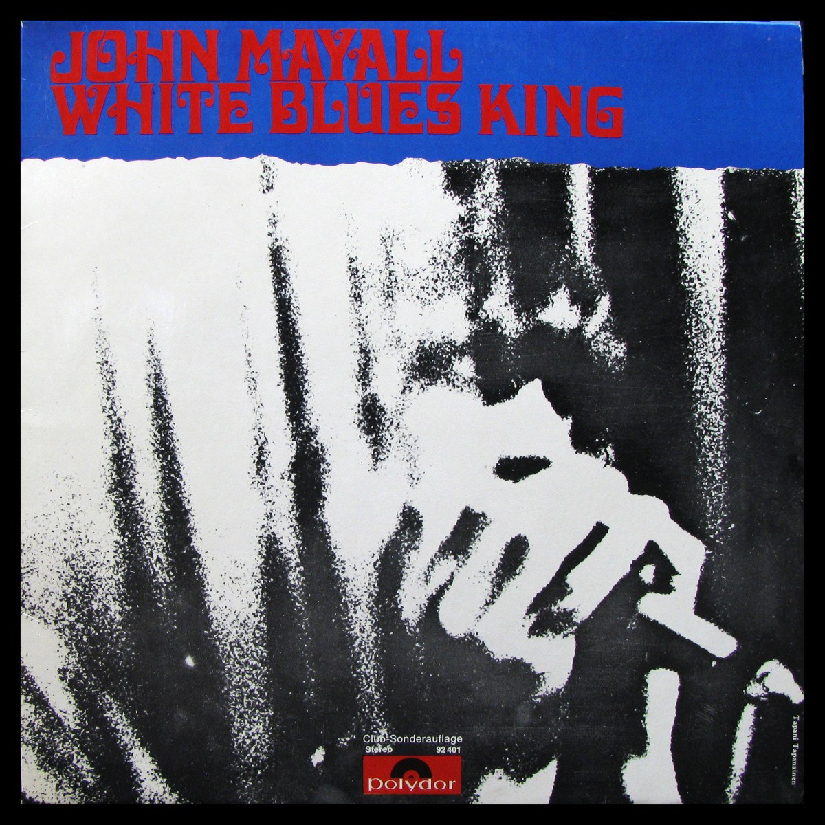 LP John Mayall — White Blues King (club edition) фото