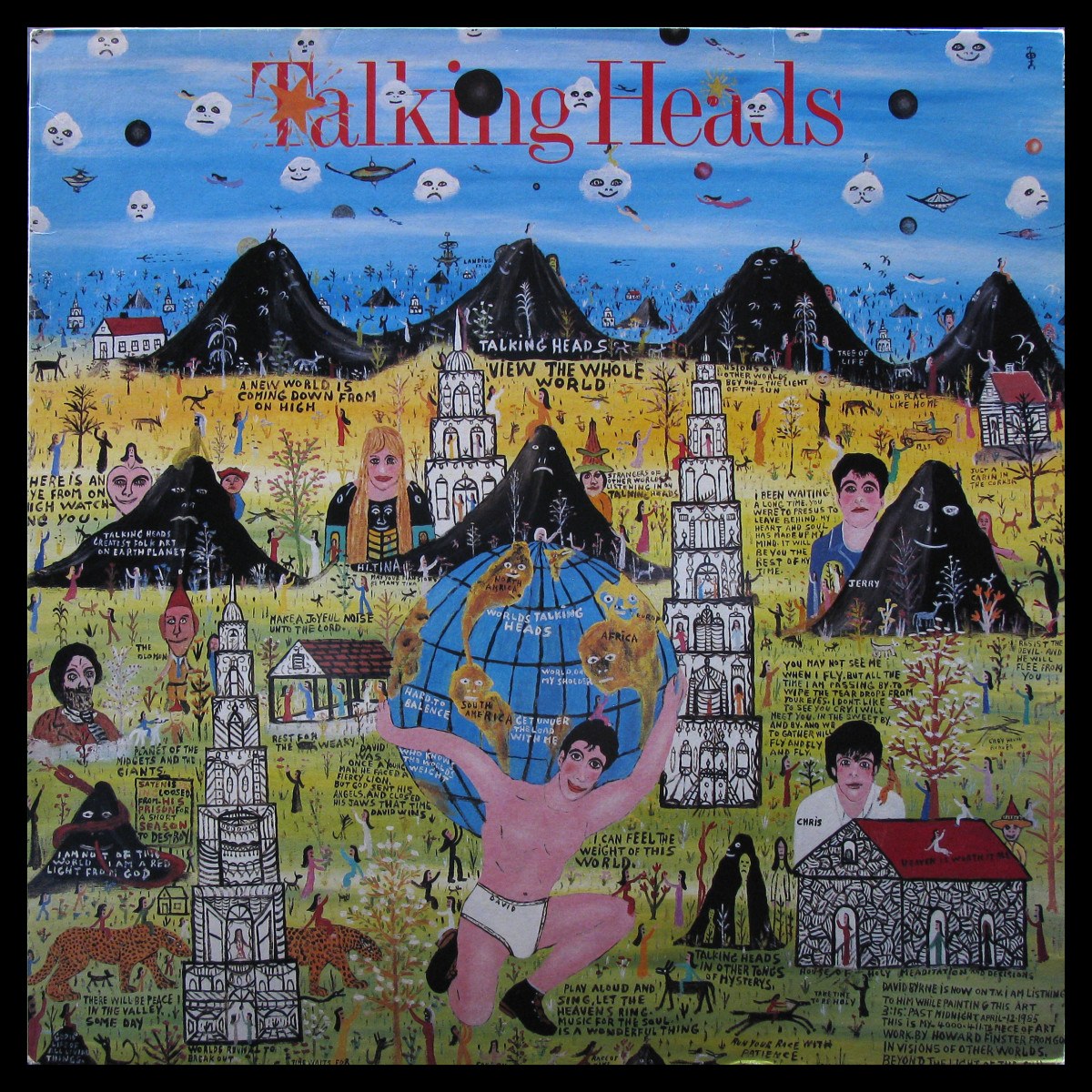 LP Talking Heads — Little Creatures фото