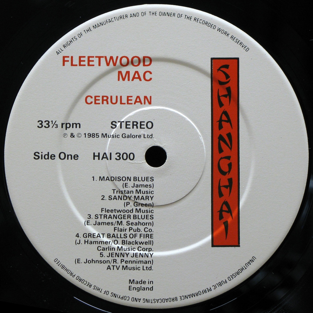 LP Fleetwood Mac — Cerulean (2LP) фото 3