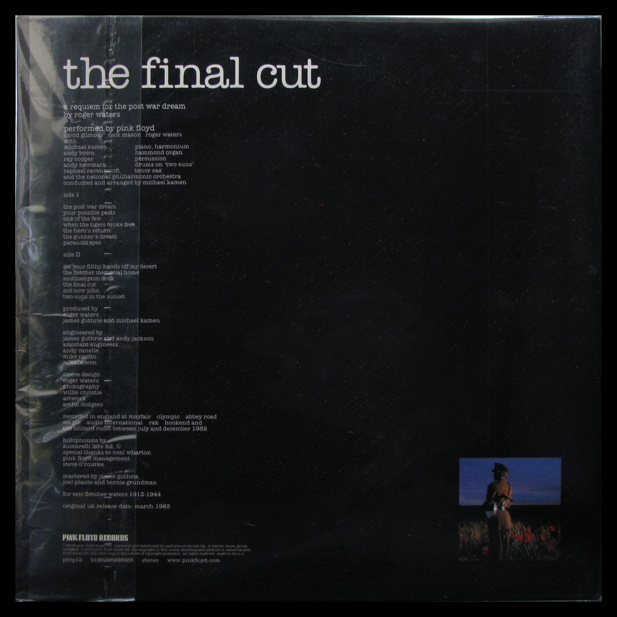 LP Pink Floyd — Final Cut фото 2