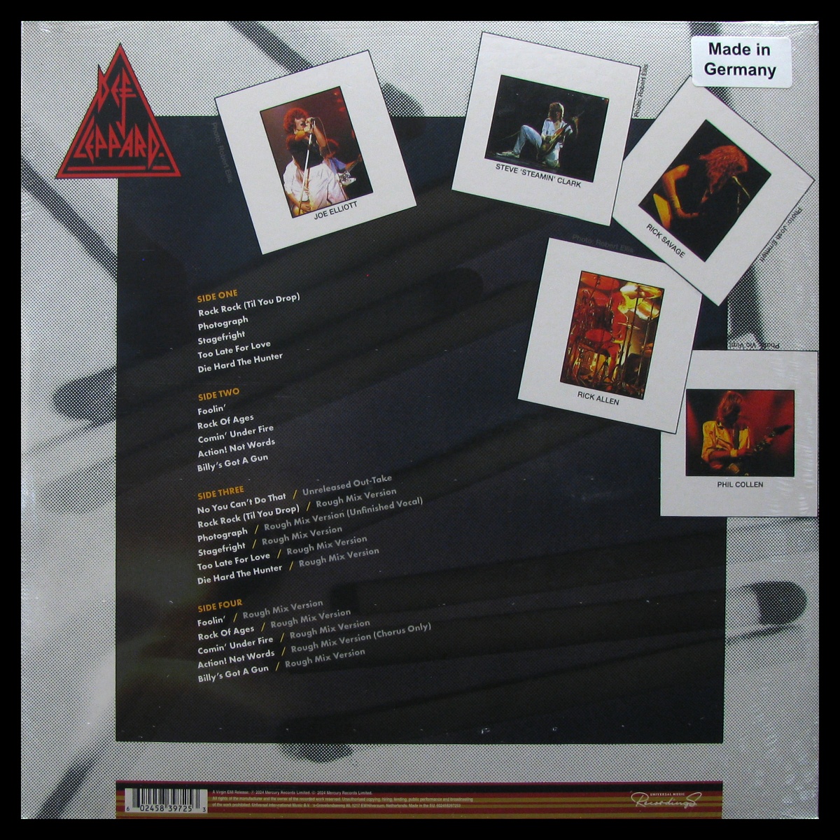 LP Def Leppard — Pyromania (2LP) фото 2