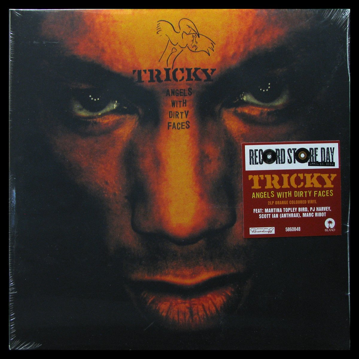 LP Tricky — Angels With Dirty Faces (2LP, coloured vinyl) фото