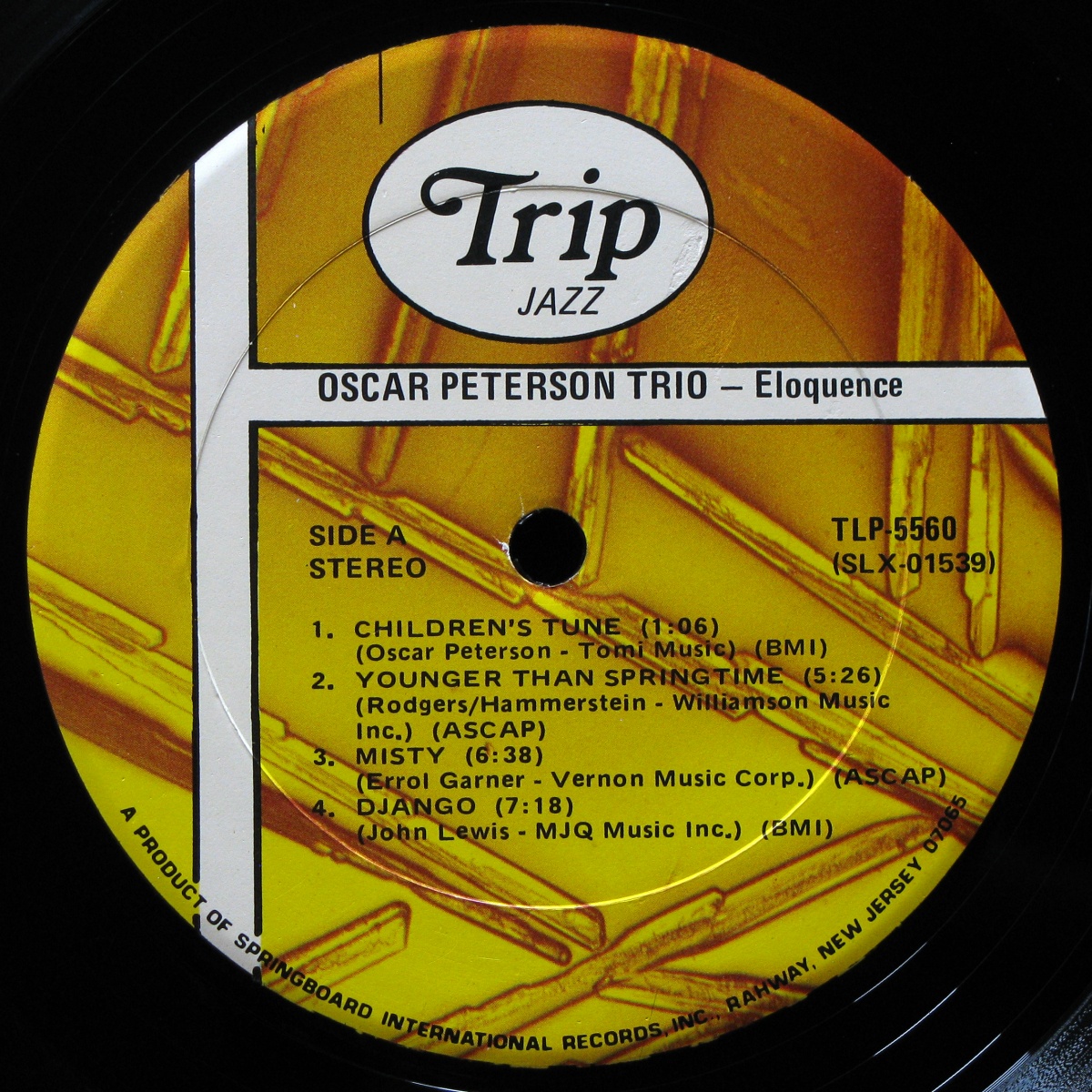 LP Oscar Peterson Trio — Eloquence фото 2