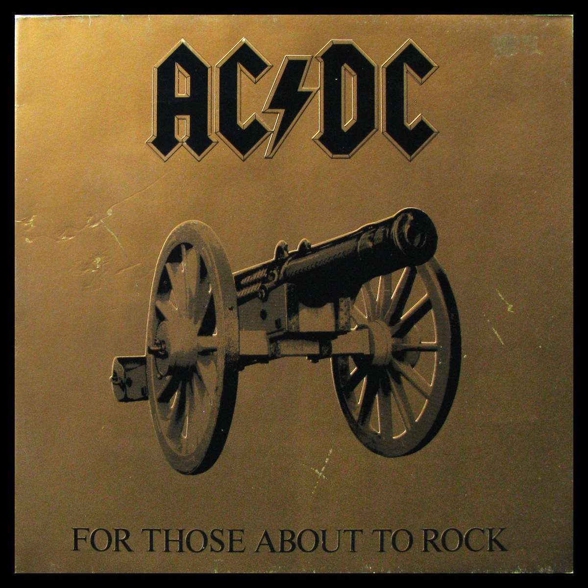 LP AC/DC — For Those About To Rock We Salute You фото