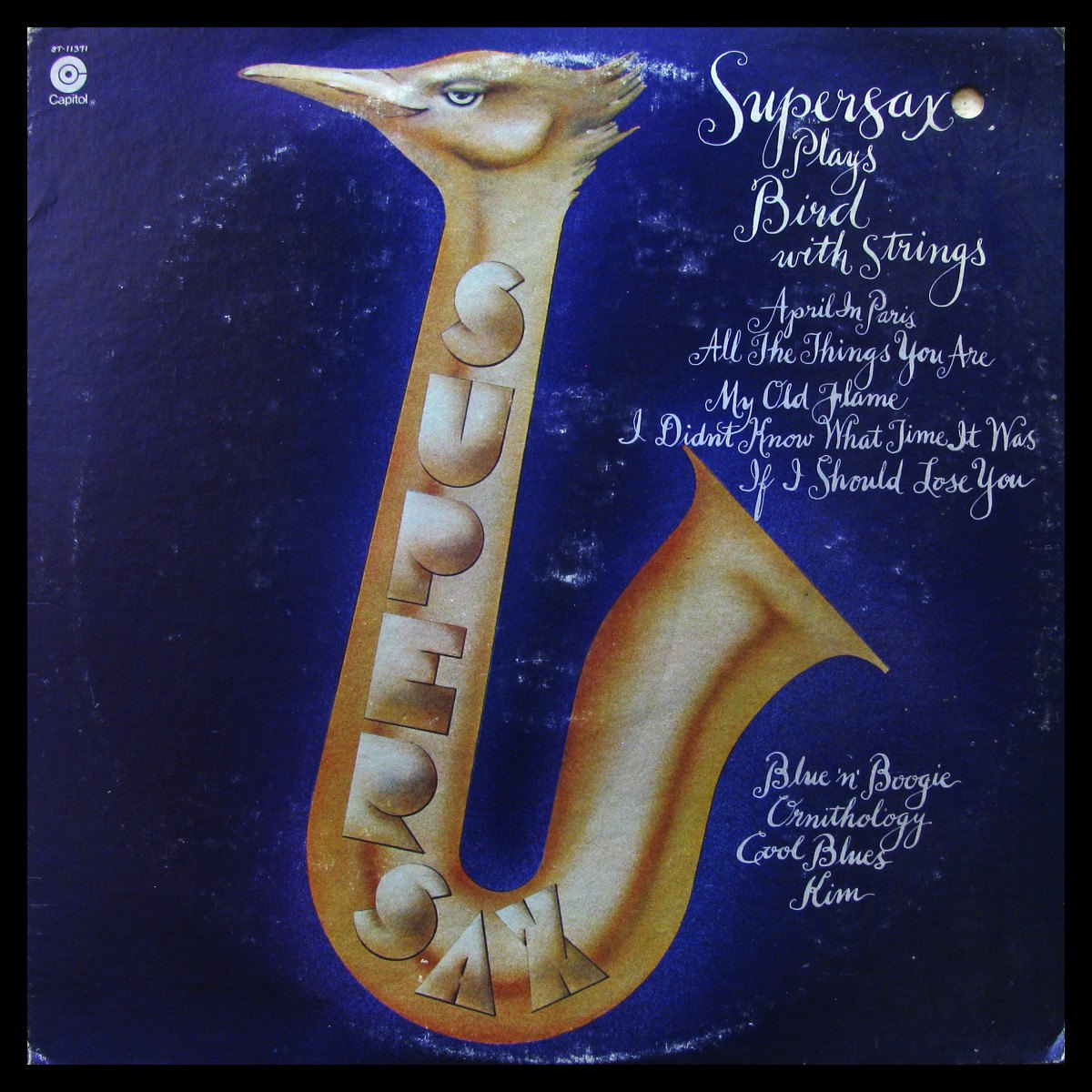 LP Supersax — Supersax Plays Bird With Strings фото