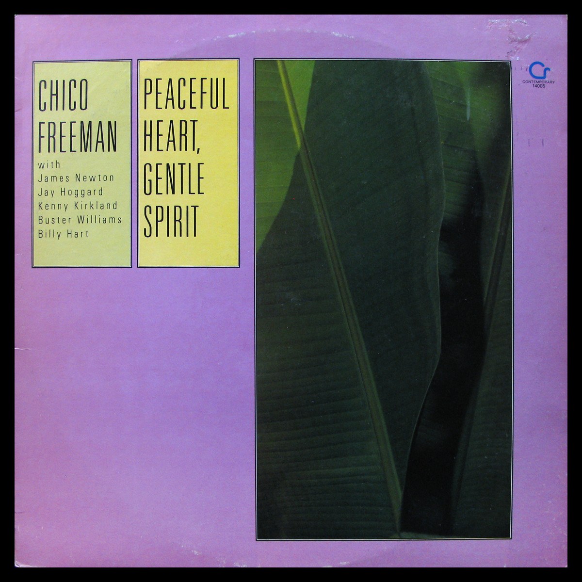 LP Chico Freeman — Peaceful Heart, Gentle Spirit фото