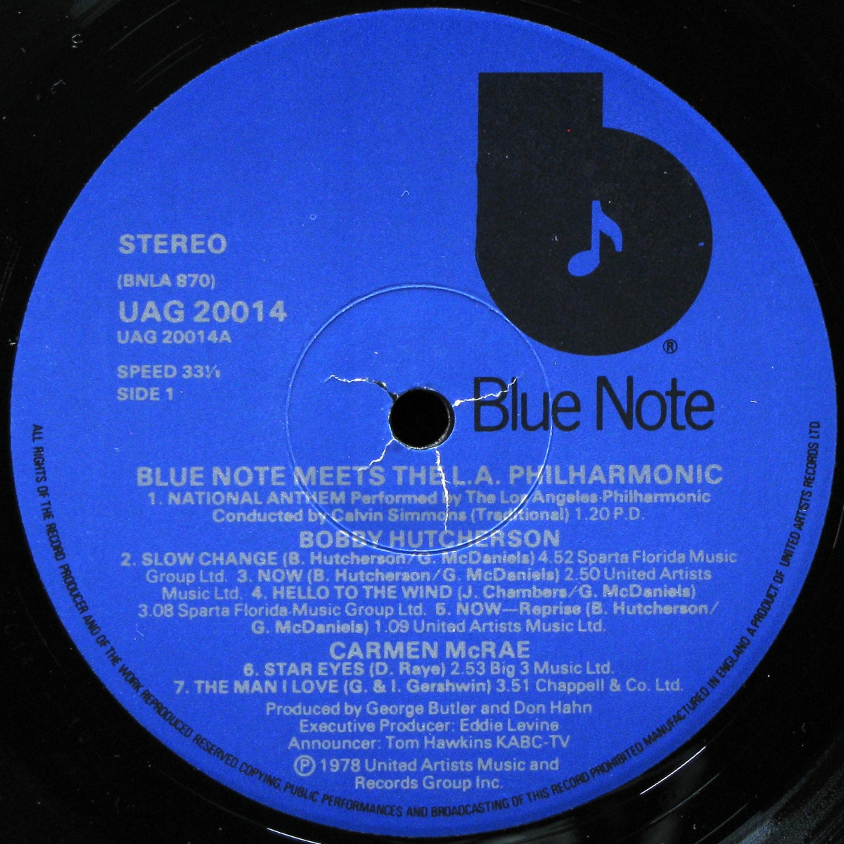 LP V/A — Blue Note Meets The L.A. Philharmonic фото 2