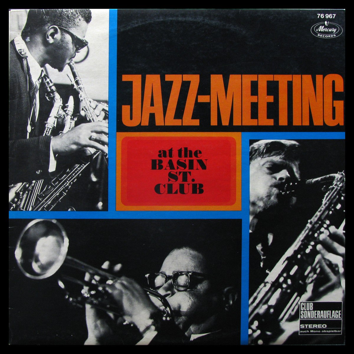 LP V/A — Jazz-Meeting At The Basin St. Club (club edition) фото