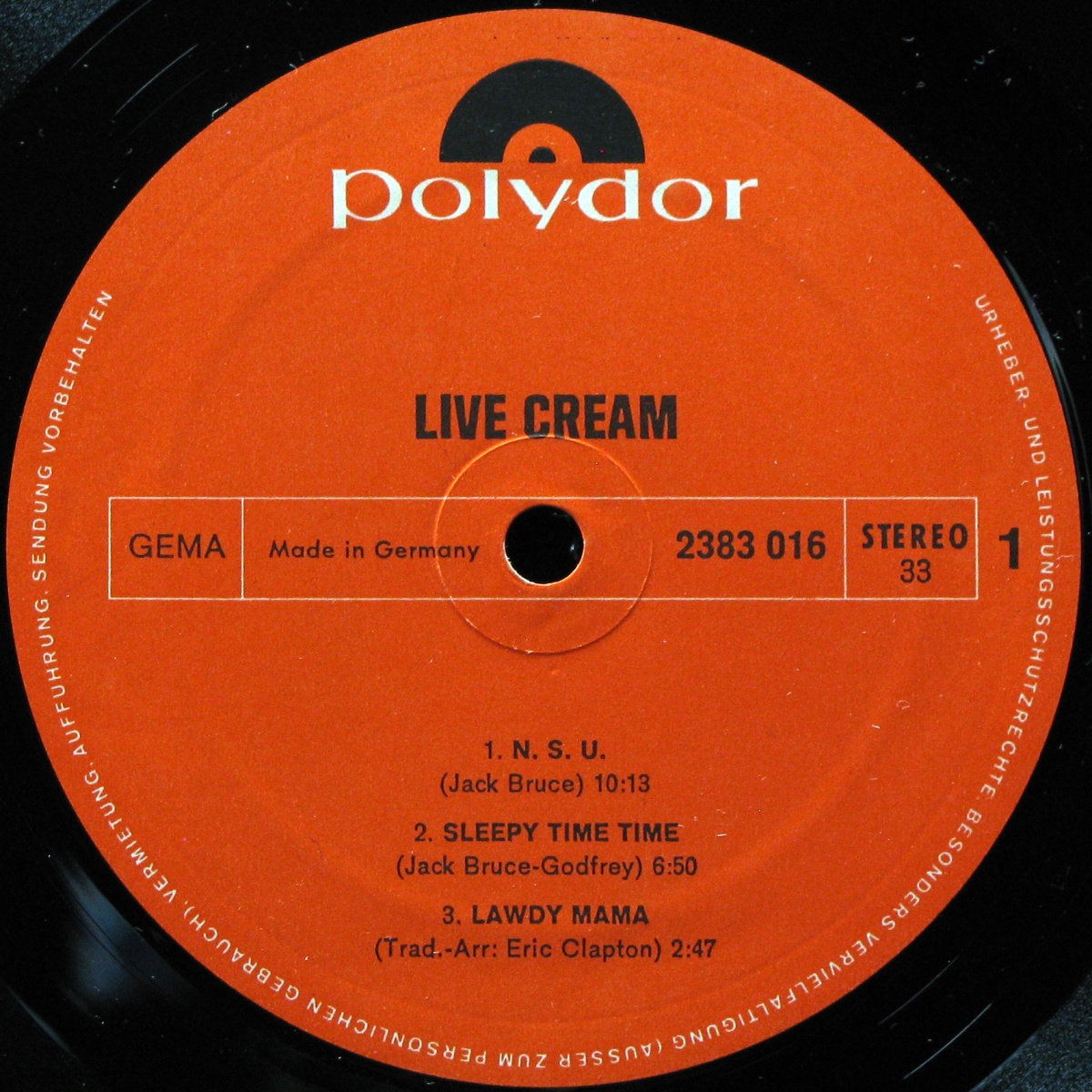 LP Cream — Live Cream фото 2