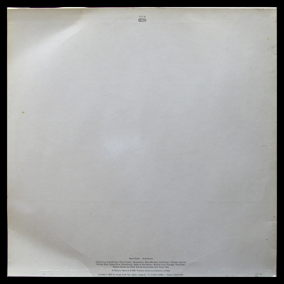 LP New Order — Substance (2LP) фото 2