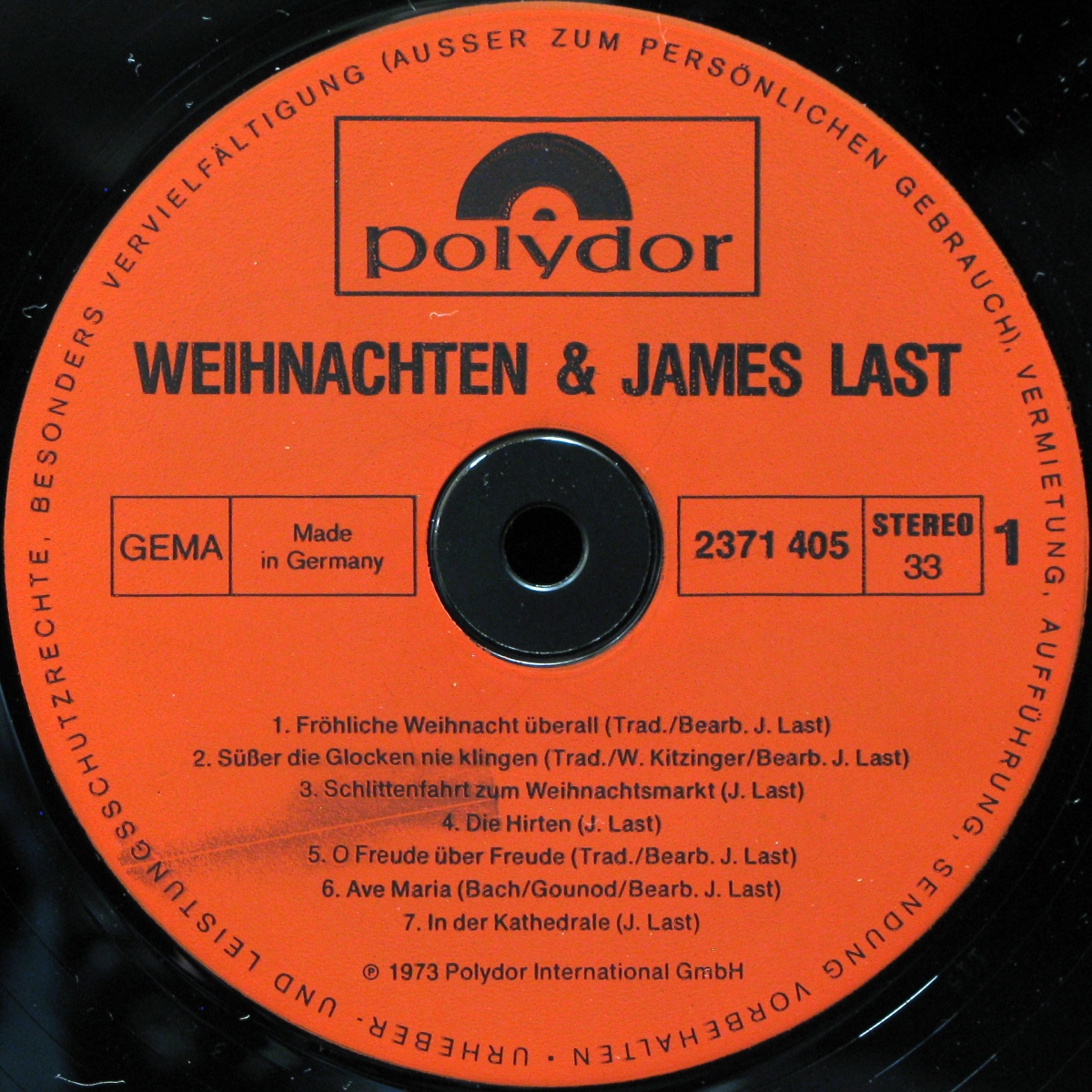 LP James Last — Weihnachten & James Last фото 2