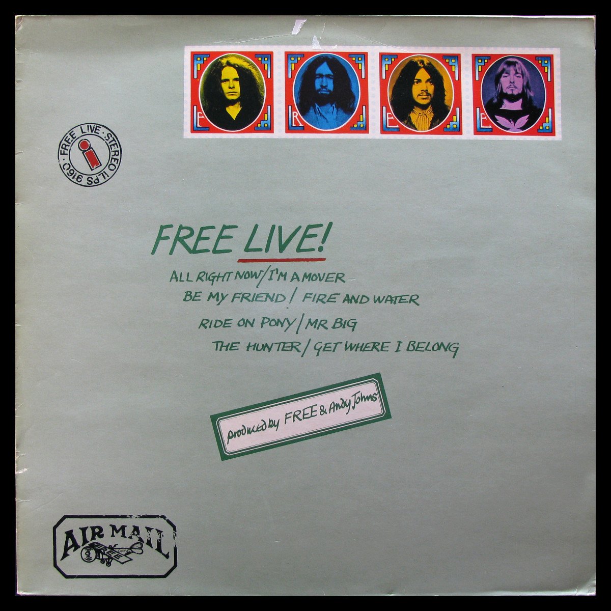 LP Free — Free Live! фото