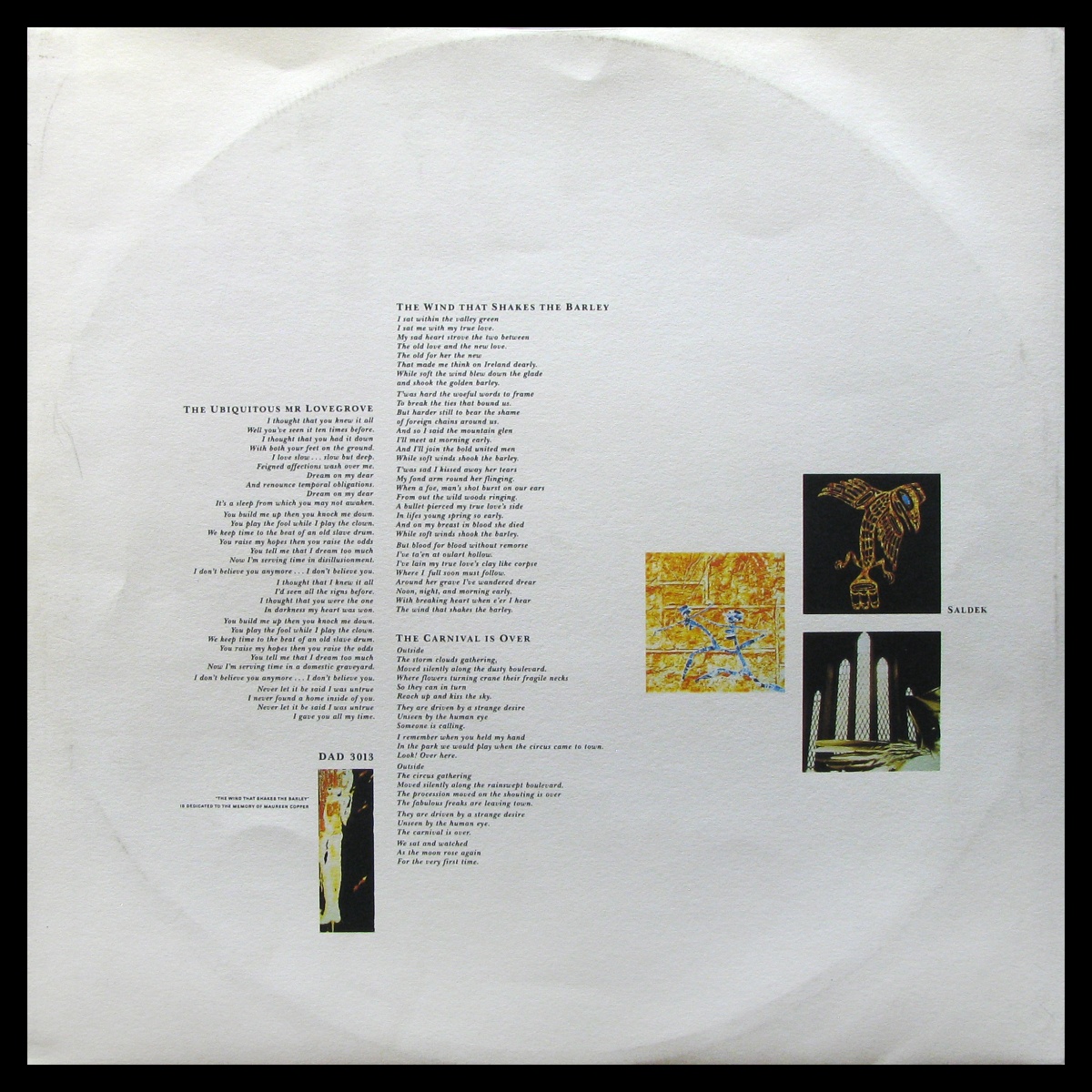 LP Dead Can Dance — Into The Labyrinth (2LP) фото 9