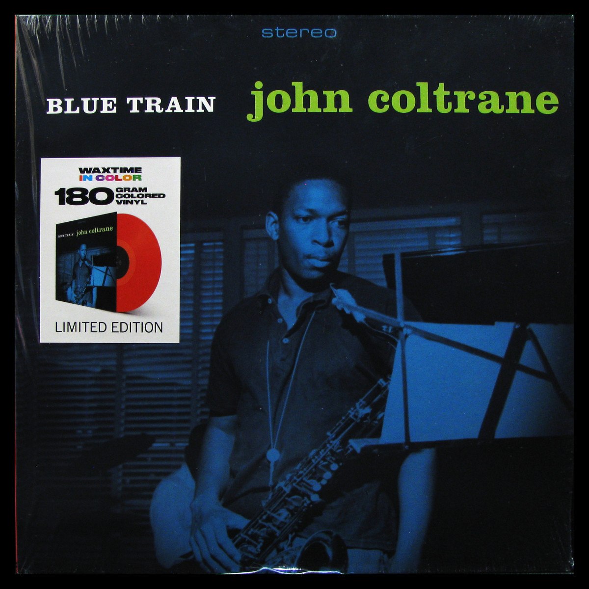 LP John Coltrane — Blue Train (coloured vinyl) фото