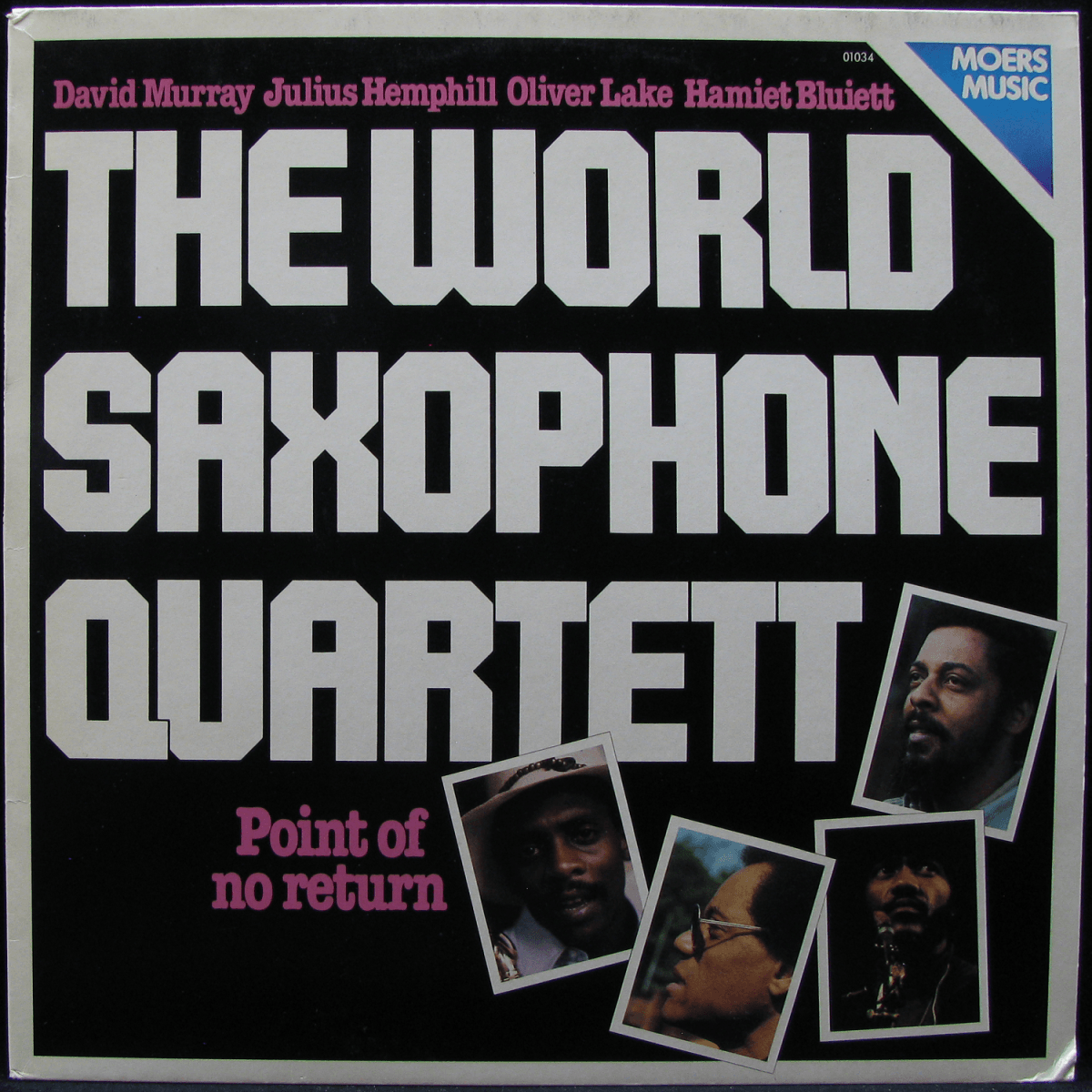 LP World Saxophone Quartet — Point Of No Return фото