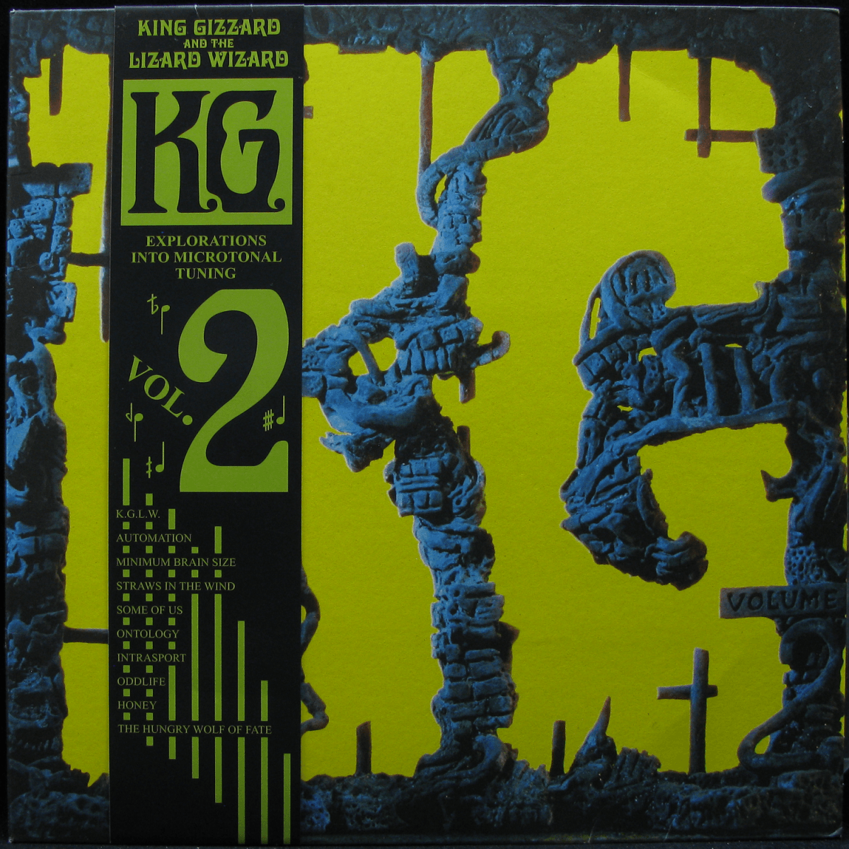 LP King Gizzard And The Lizard Wizard — K.G. (Explorations Into Microtonal Tuning Volume 2) (+ obi) фото