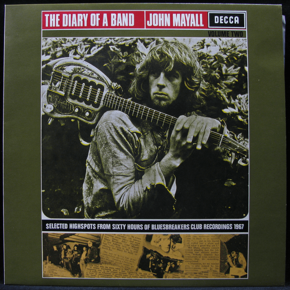 LP John Mayall — Diary Of A Band Volume Two фото