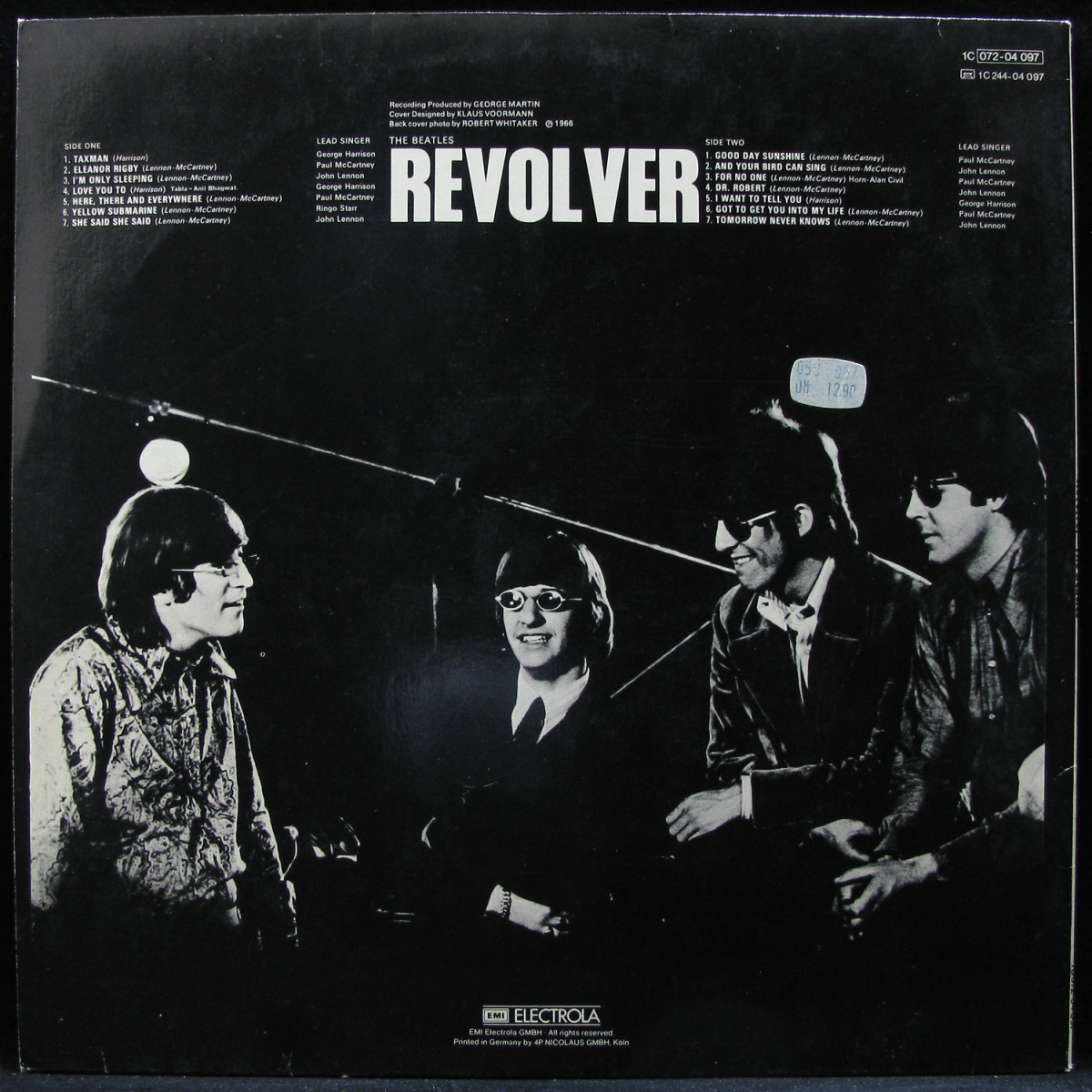 LP Beatles — Revolver фото 2