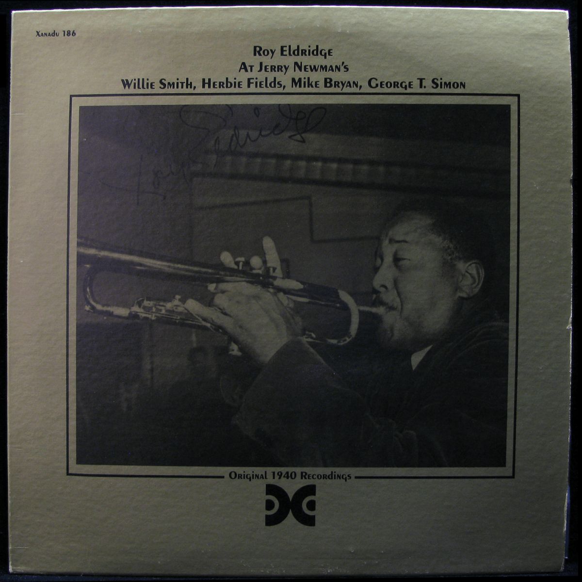 LP Roy Eldridge — At Jerry Newman's (mono) фото