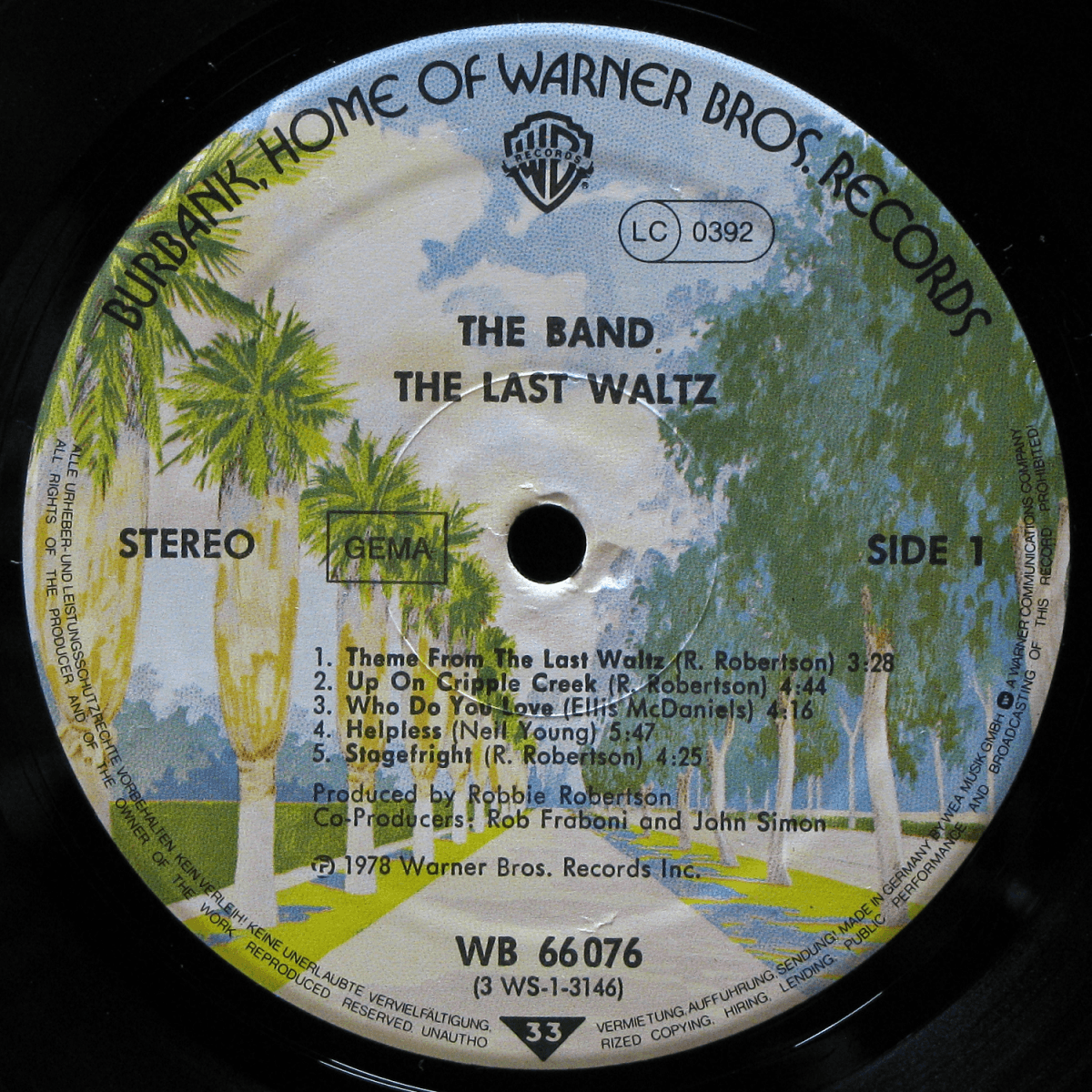 LP Band — Last Waltz (3LP, + booklet) фото 3