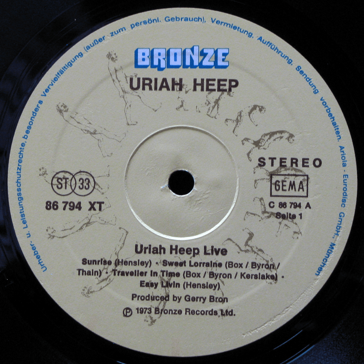 LP Uriah Heep — Live (2LP, coverbooklet) фото 2