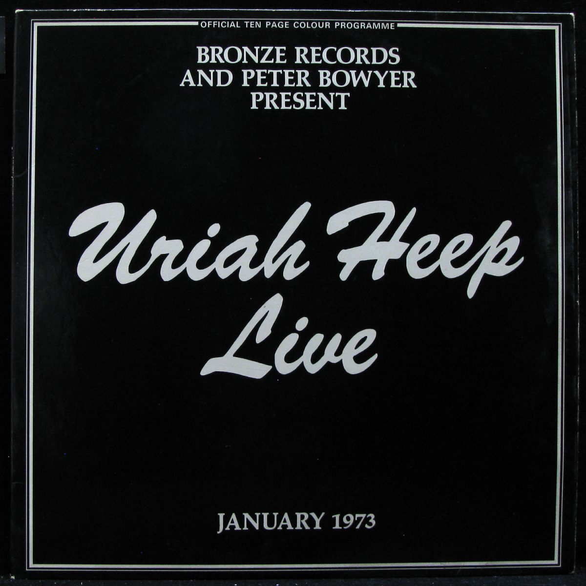 LP Uriah Heep — Live (2LP, coverbooklet) фото