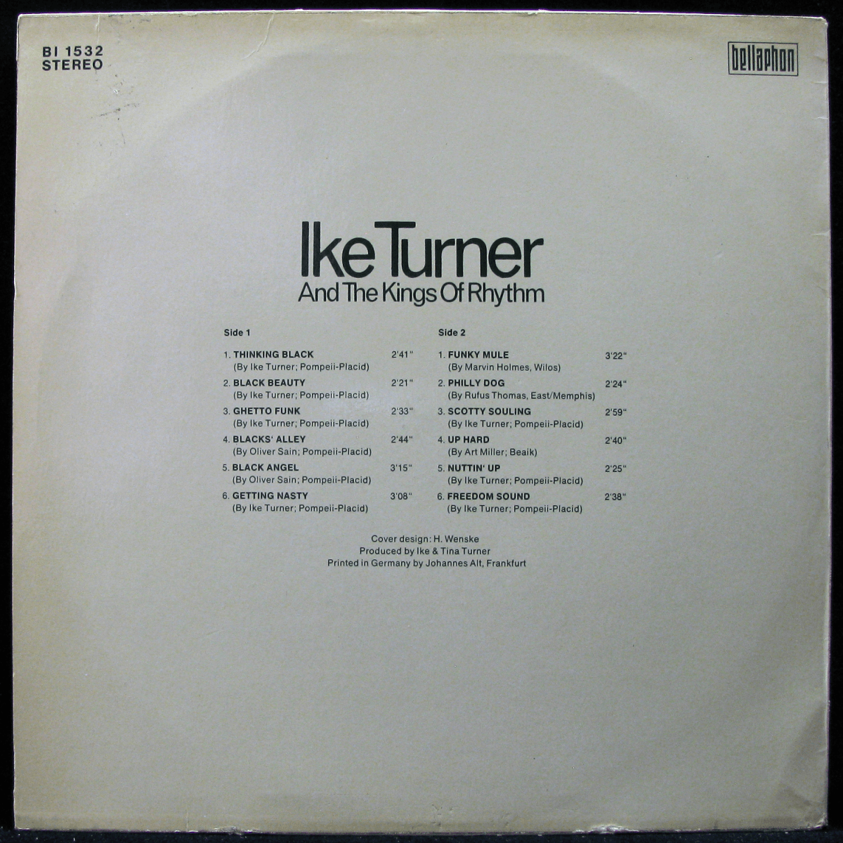 LP Ike Turner's Kings Of Rhythm — Ike Turner And The Kings Of Rhythm фото 2